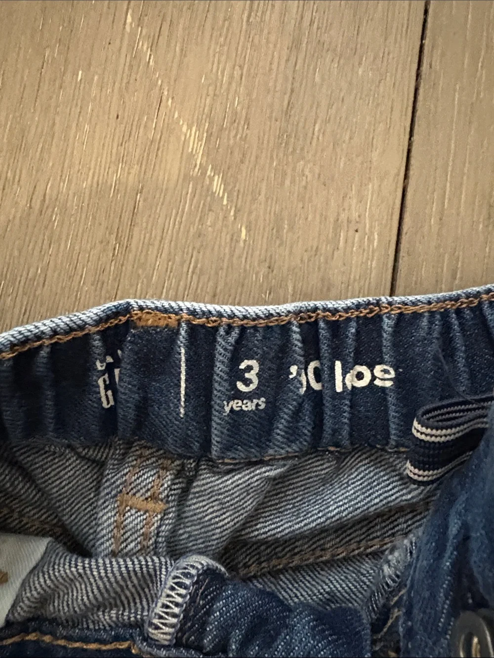 GAP Boys Distressed Denim Shorts - Blue